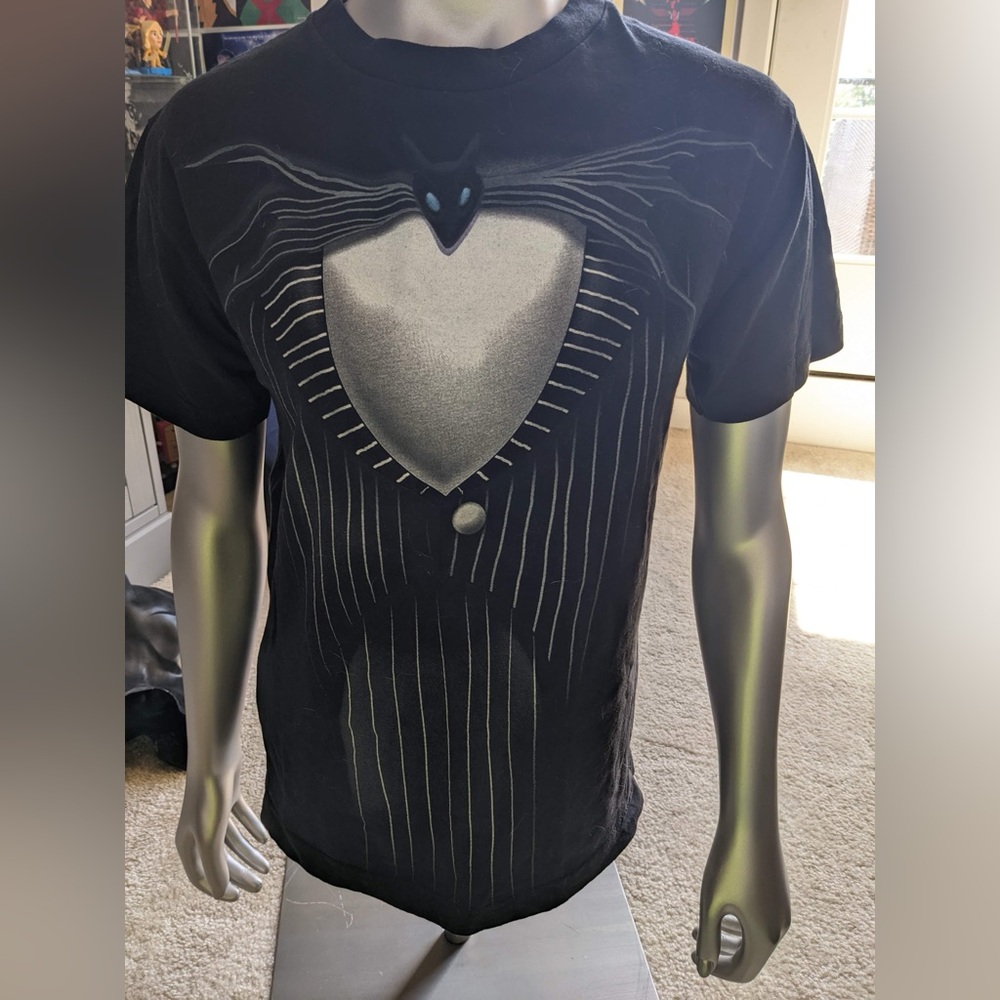 Mens The Nightmare Before Christmas TShirt Jack Skeleton Halloween Sz S Small